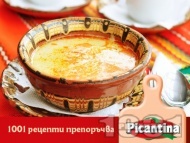 Рецепта Шкембе чорба от телешко с прясно мляко, брашно и яйца за застройка - оригинална (класическа)